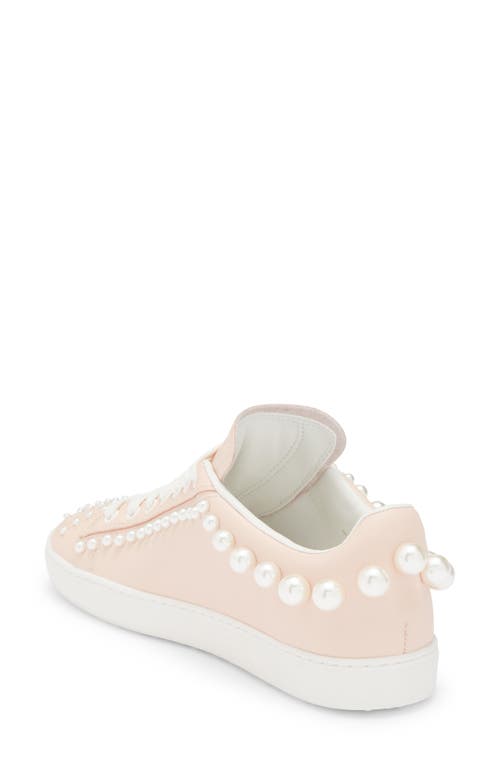Stuart Weitzman Goldie Sneaker In Pink