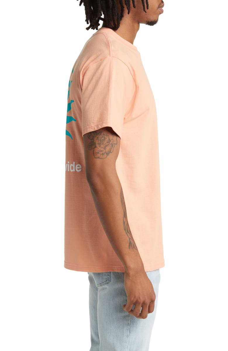 Obey Spiral Graphic T-Shirt, Alternate, color, 