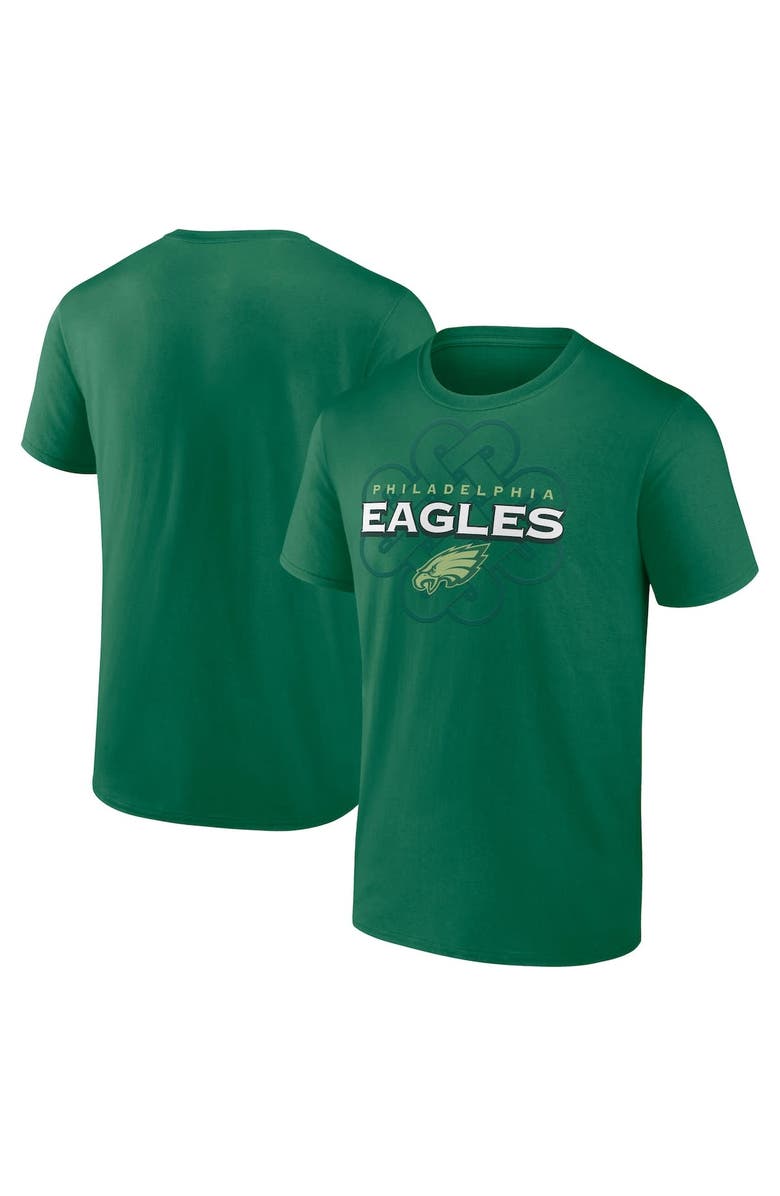 FANATICS Men's Fanatics Kelly Green Philadelphia Eagles Big & Tall Celtic T-Shirt, Alternate, color, 