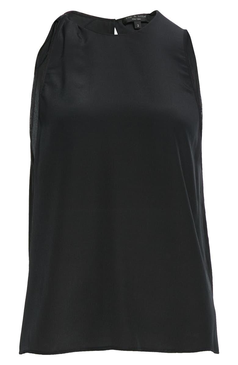 rag & bone Seon Silk Tank, Alternate, color,