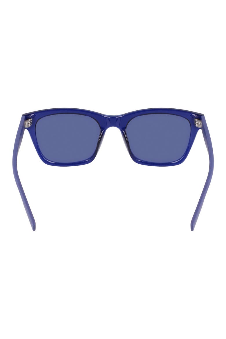 53mm Rectangular Sunglasses, Alternate, color, CRYSTAL MIDNIGHT NAVY