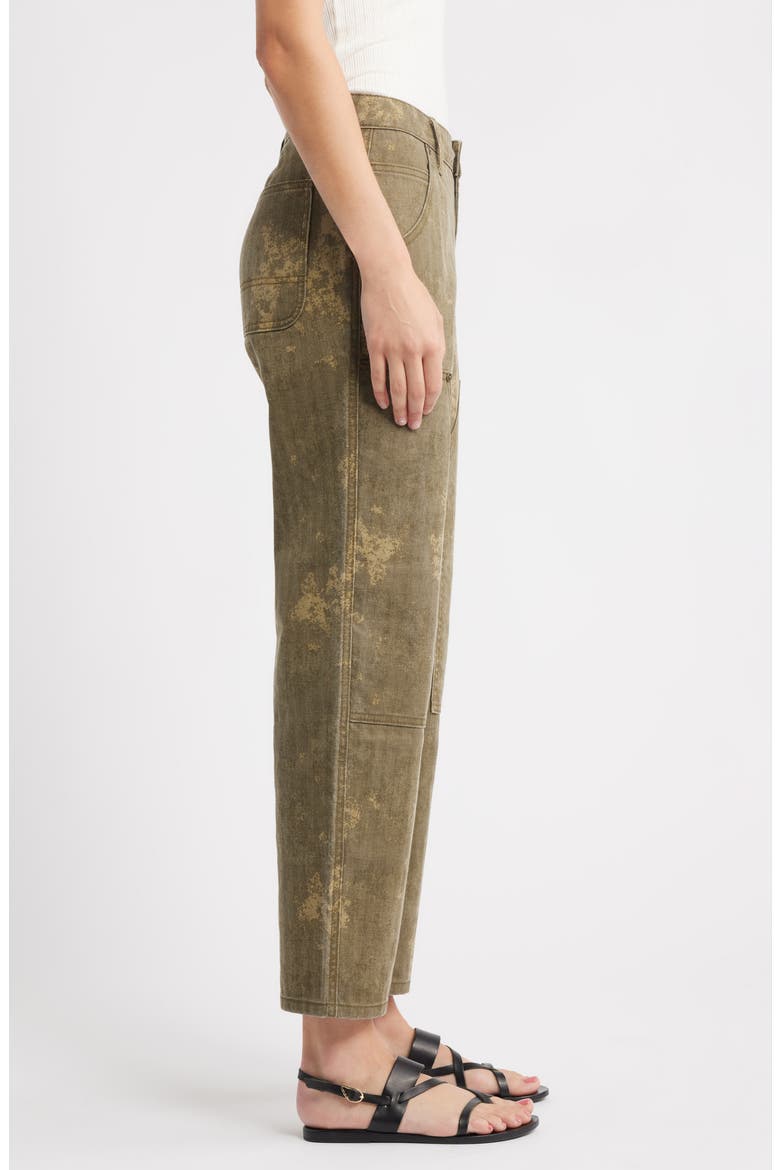 Straight Leg Carpenter Jeans, Alternate, color, OLIVE