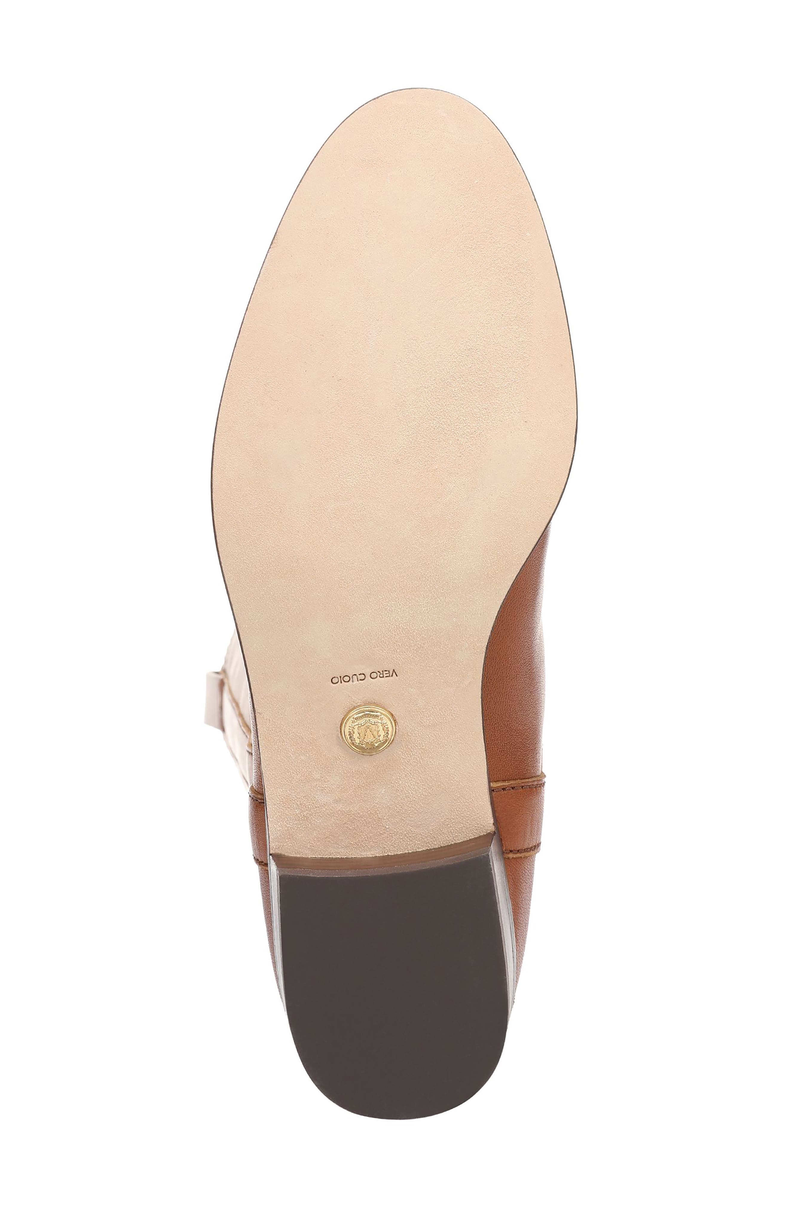 Veronica Beard Dwyer Knee High Boot, Alternate, color, Caramel