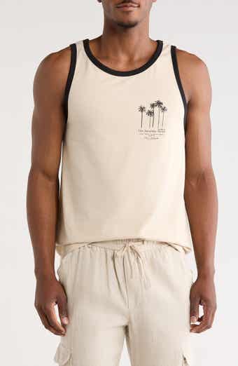 Good Vibes Only Graphic Ringer Tank