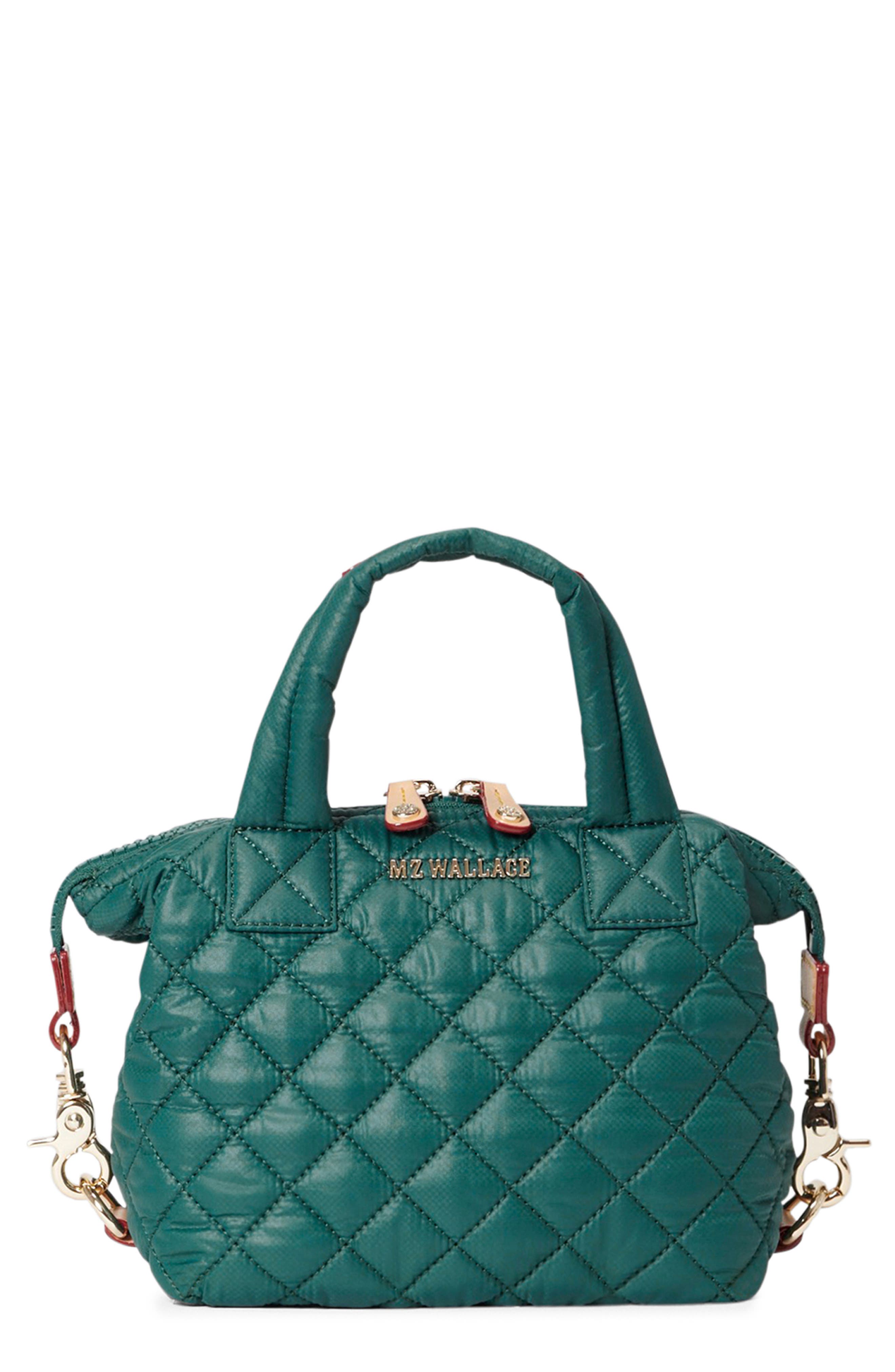 MZ Wallace Micro Sutton Tote in Emerald 