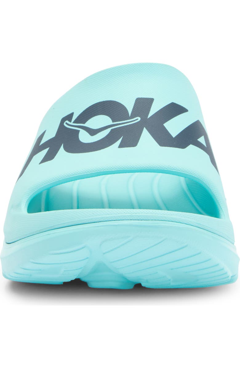 HOKA Ora Recovery Slide Sandal, Alternate, color, Cloudless / Stormy Skies