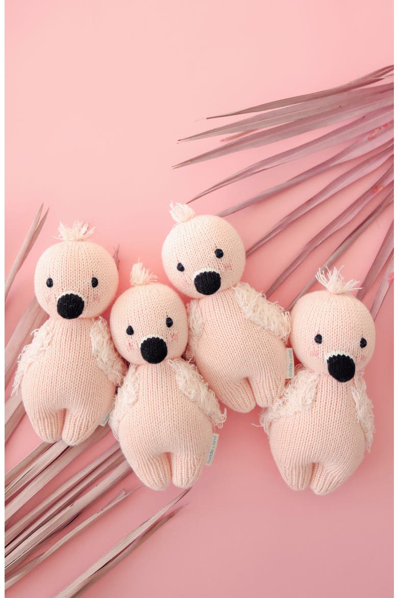 Baby Flamingo Stuffed Animal, Alternate, color, PINK