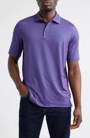 Johnston & Murphy XC4® + Cool Degree™ Microprint Performance Golf Polo
