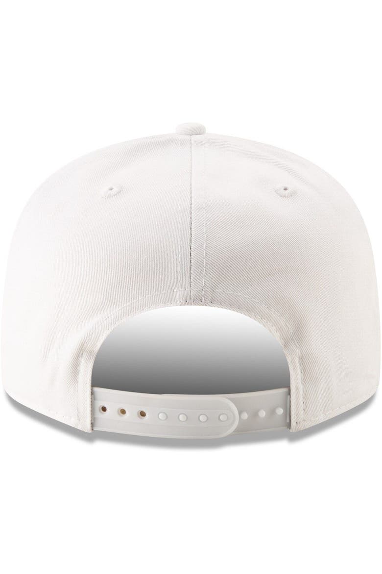 Men's New Era White Las Vegas Raiders Basic 9FIFTY Adjustable Snapback Hat, Alternate, color, WHITE