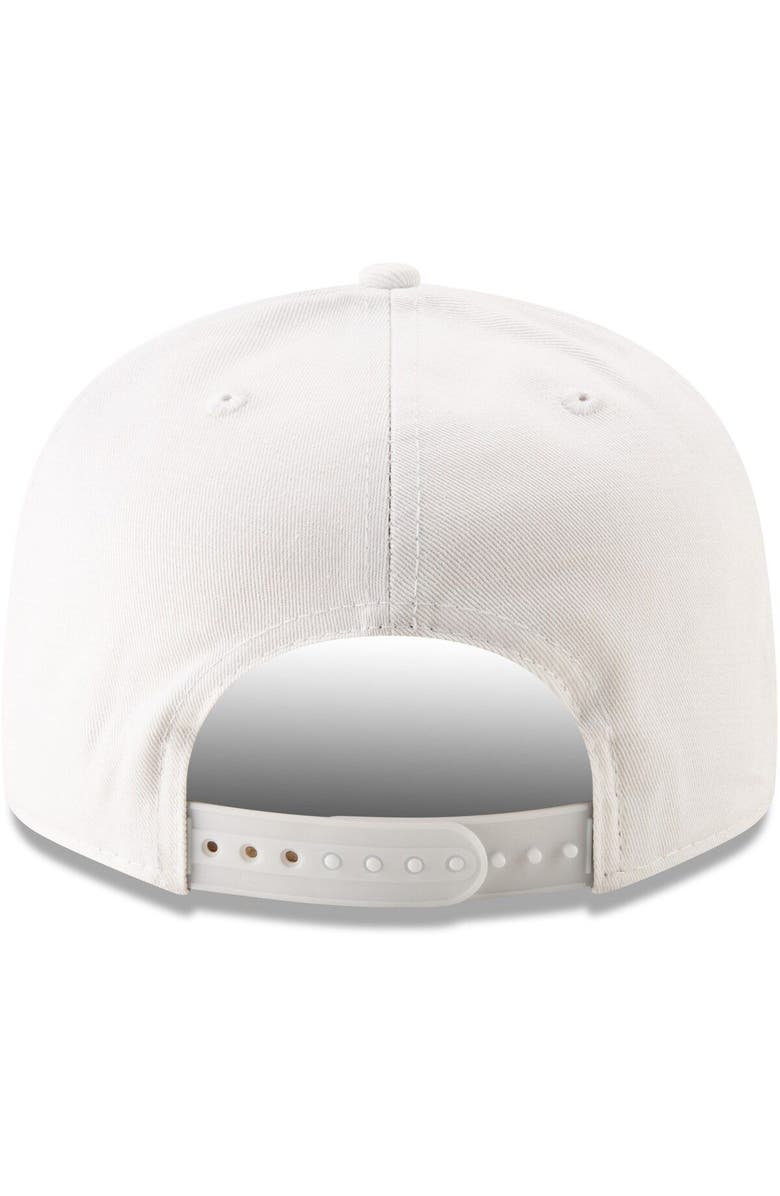 New Era Men's New Era White Las Vegas Raiders Basic 9FIFTY Adjustable Snapback Hat, Alternate, color, 