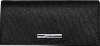 Longchamp Le Roseau Leather Continental Wallet | Nordstrom