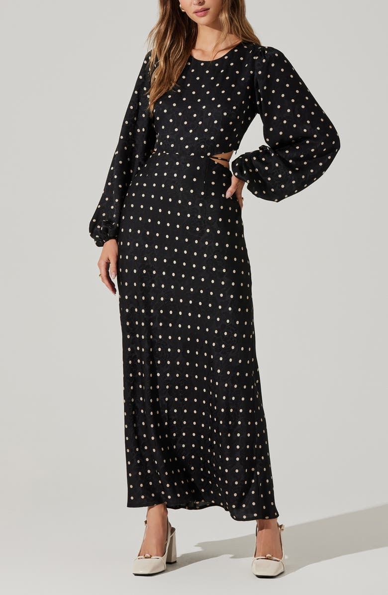 ASTR the Label Quinn Long Sleeve Dress, Alternate, color,