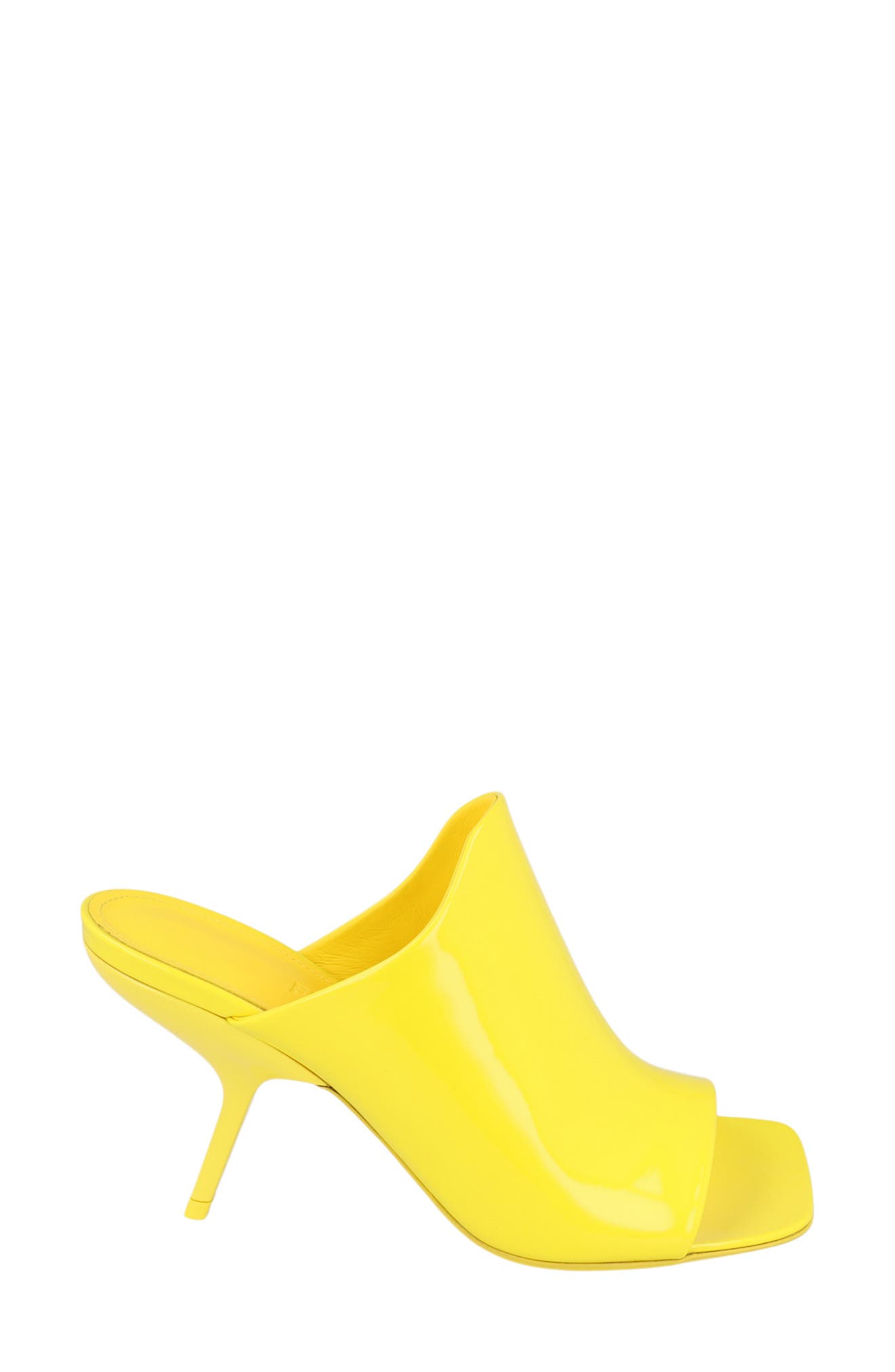 FERRAGAMO Slide Sandal, Alternate, color, Yellow