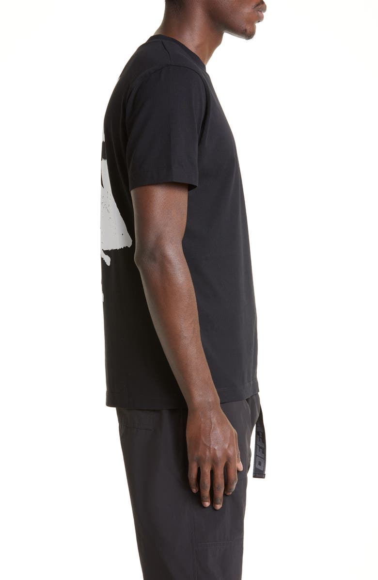 Off-White Hand Arrow Slim Fit Cotton Graphic Tee, Alternate, color, 