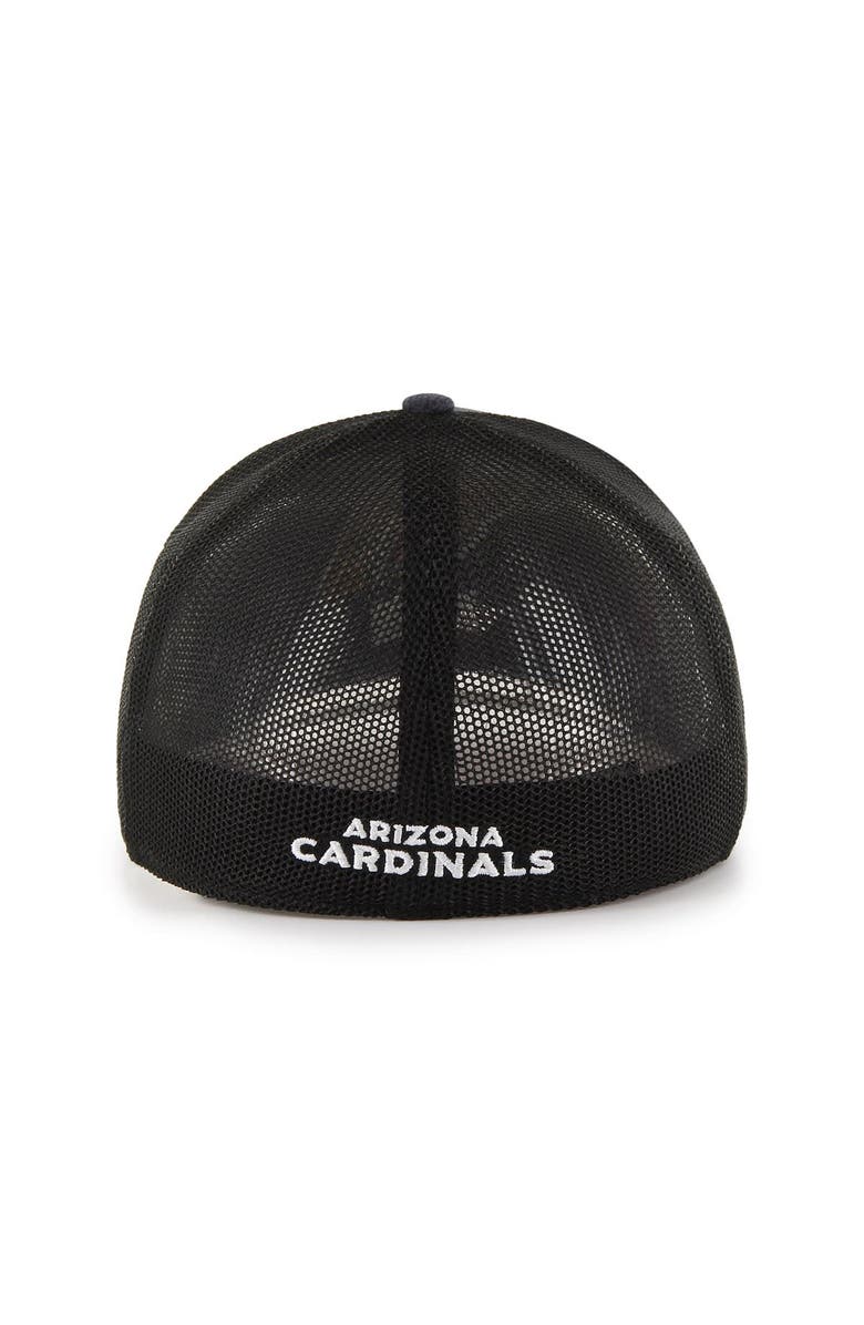 '47 Men's '47 Black Arizona Cardinals Pixelation Trophy Flex Hat, Alternate, color,