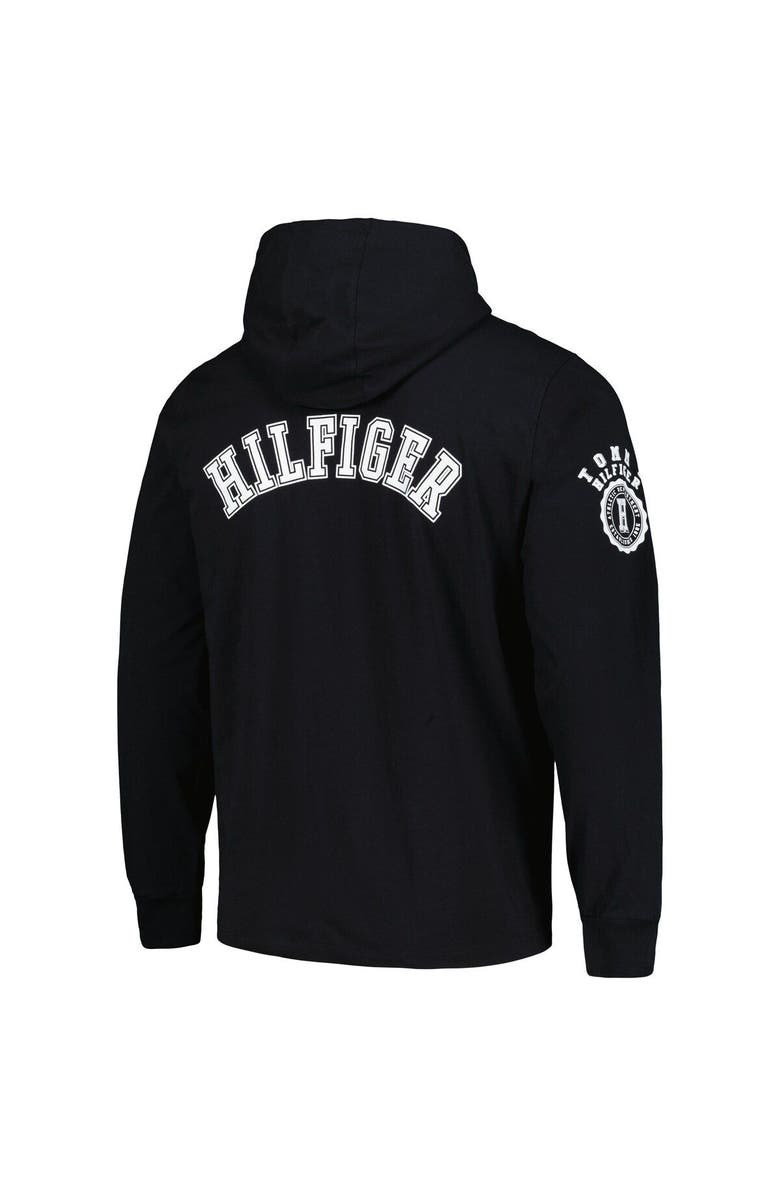 Tommy Hilfiger Men's Tommy Hilfiger  Black Las Vegas Raiders Morgan Long Sleeve Hoodie T-Shirt, Alternate, color, 