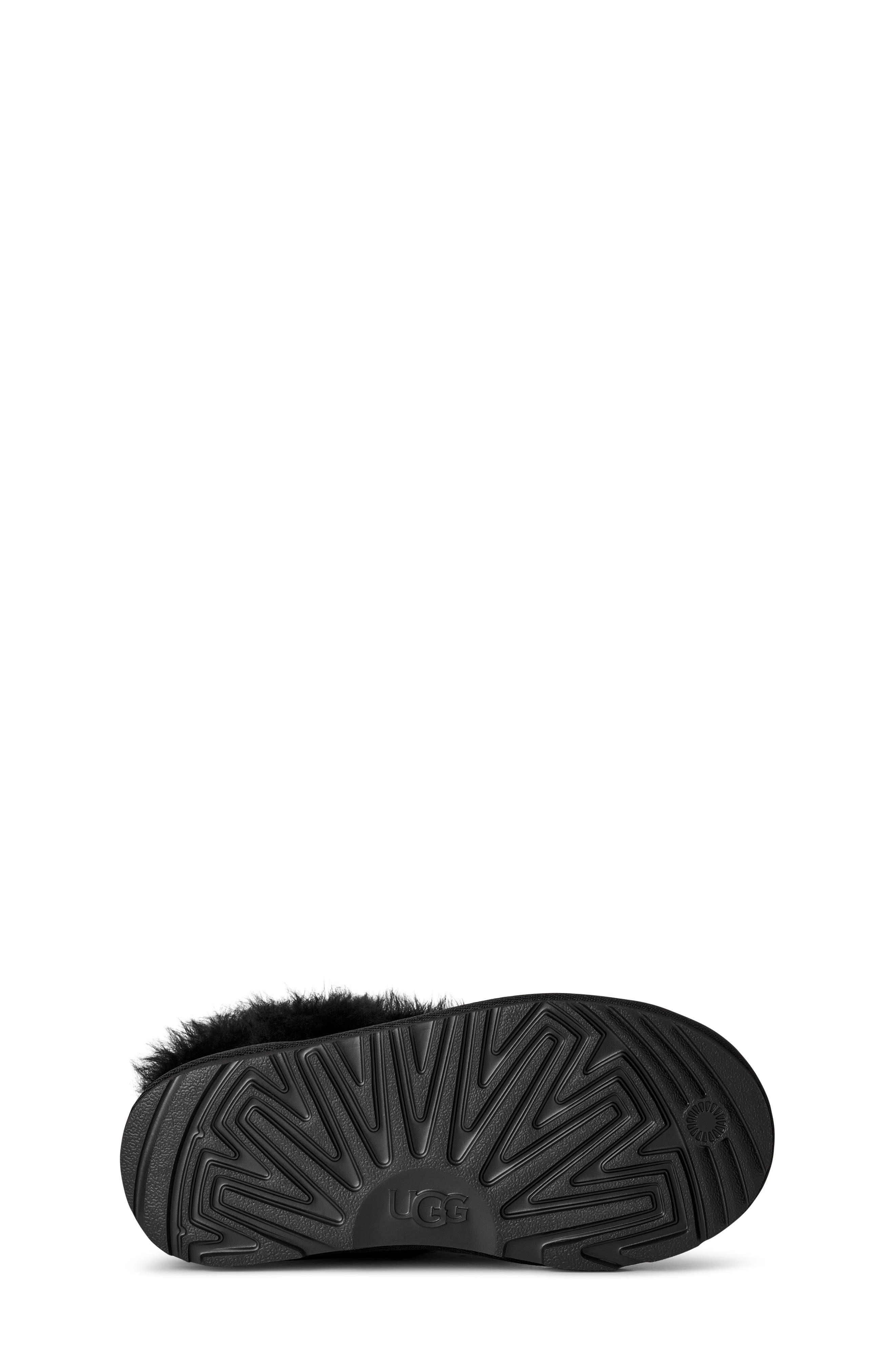 UGG<sup>®</sup> Kids' Classic Ultra Mini Chalet Boot, Alternate, color, Black