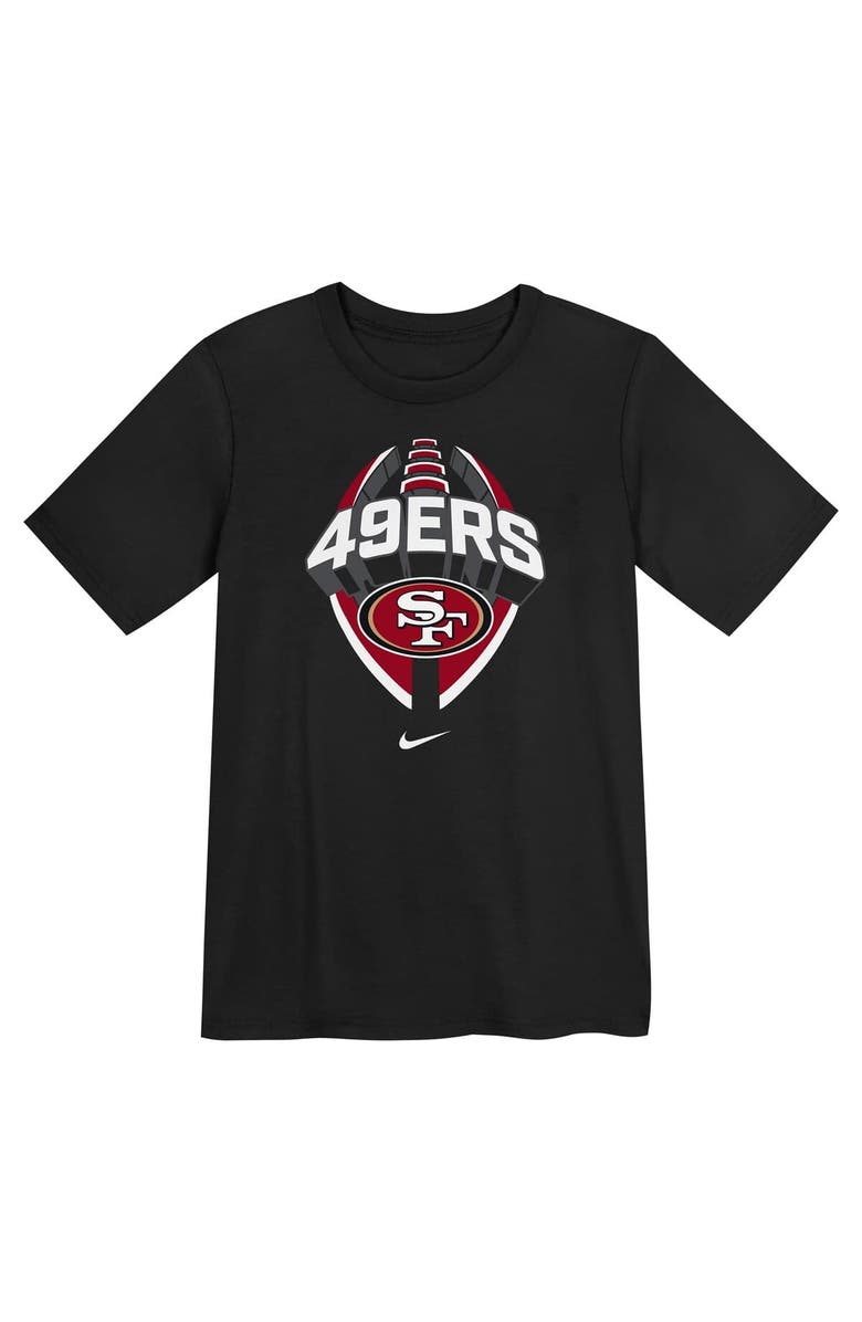 Nike Preschool Nike Black San Francisco 49ers Icon Legend Performance T-Shirt, Alternate, color, Black