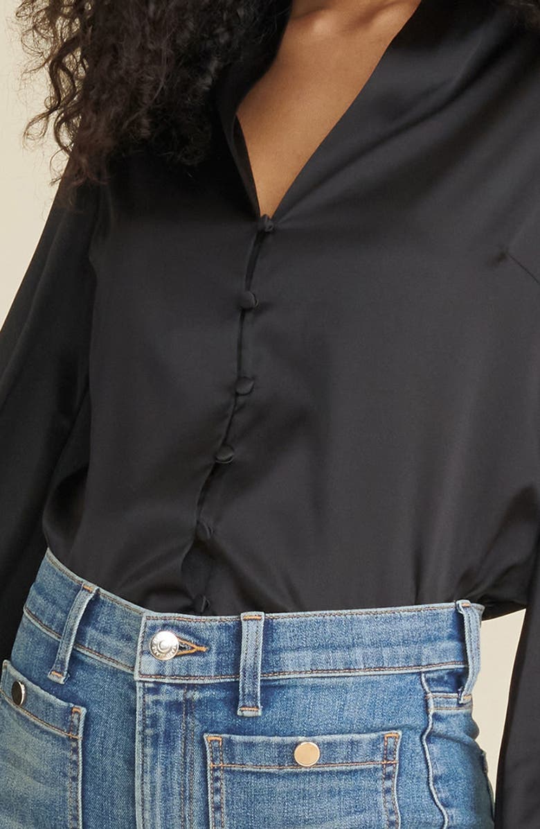Veronica Beard Beata Silk Blouse, Alternate, color, 
