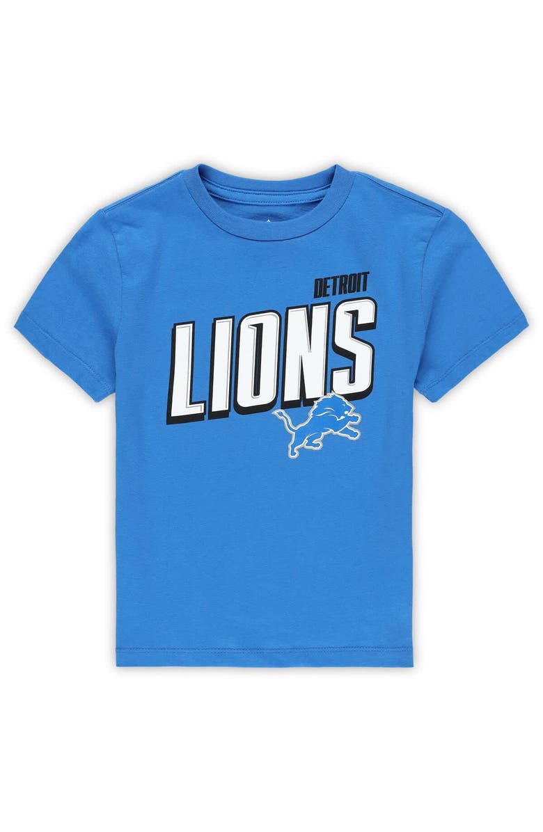 Outerstuff Preschool Outerstuff Detroit Lions The Mix Combo T-Shirt Set, Alternate, color, Blue
