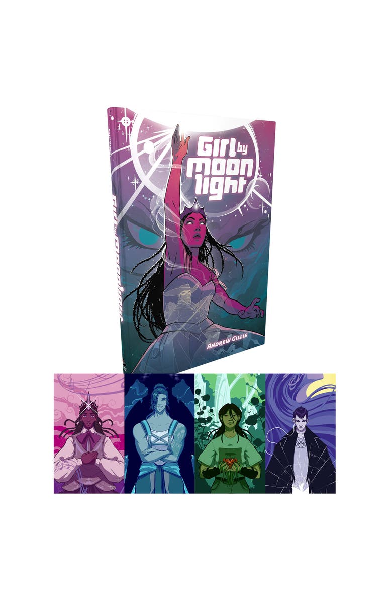 Evil Hat Productions Evil Hat Girl By Moonlight RPG Hardcover Book, Forged In The Dark System, Alternate, color, Multicolored