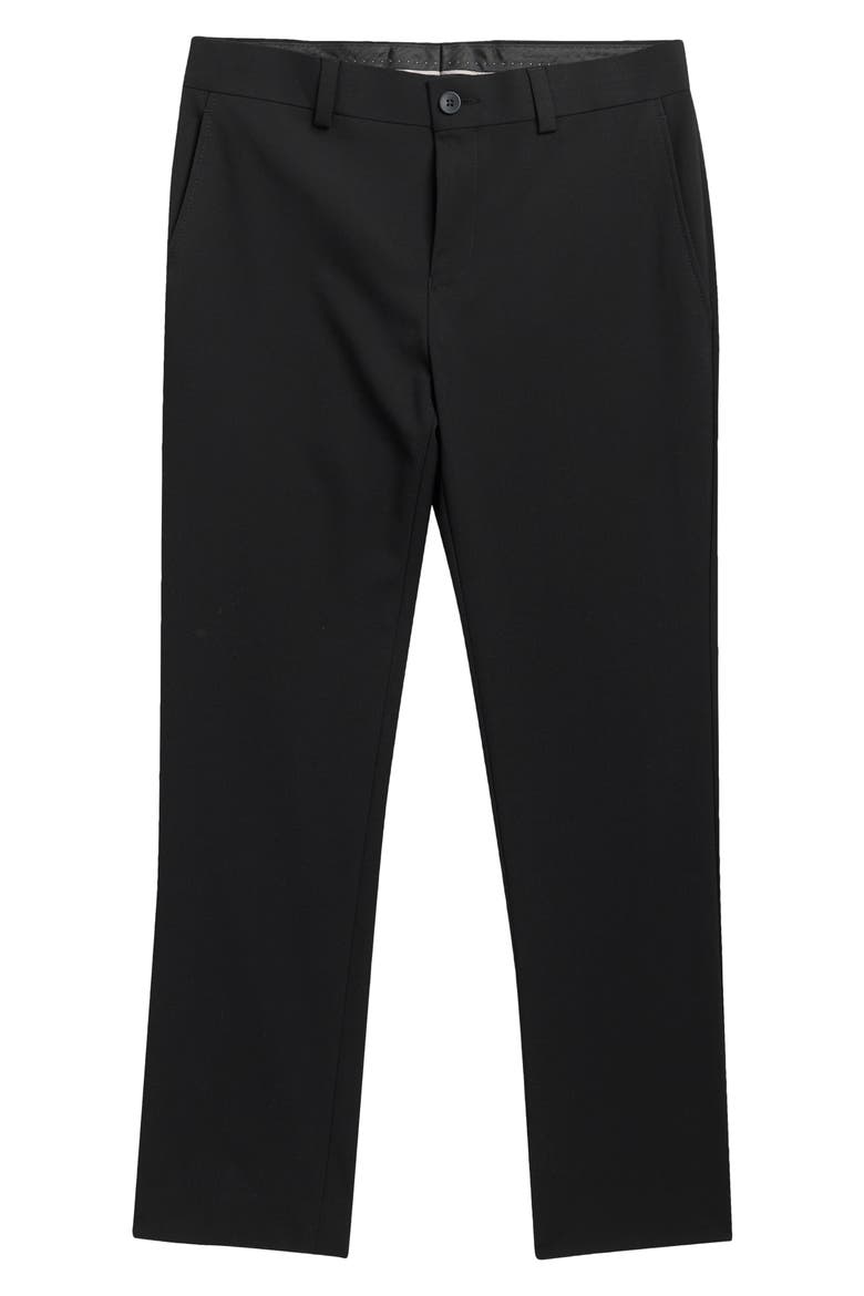 Kids' Dress Pants, Main, color, BLACK