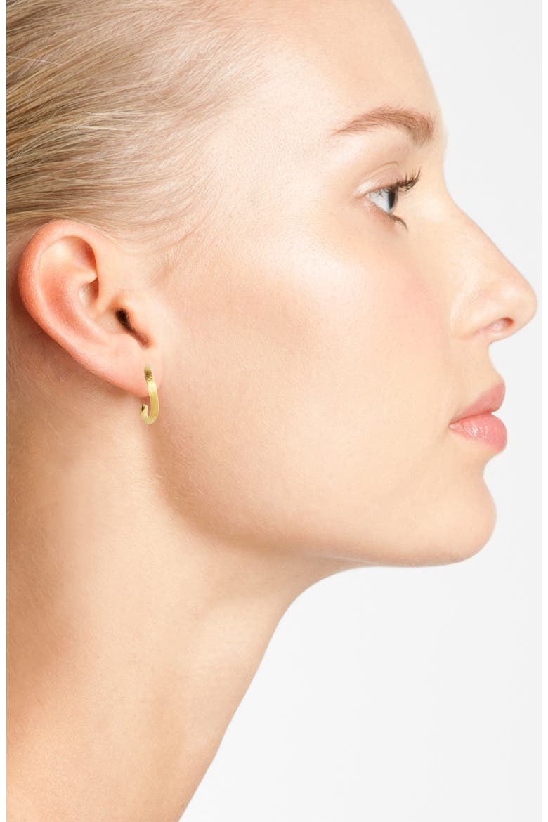 Jaipur 18K Yellow Gold Small Hoop Earrings, Alternate, color, 18K YG