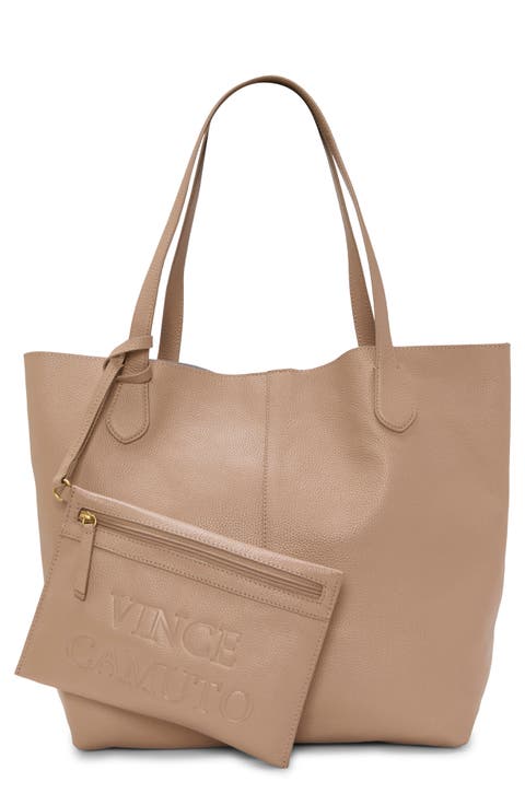 Jenna Pebble Leather Tote