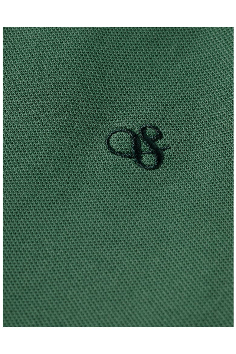 Kids' Cotton Piqué Polo, Alternate, color, BENCH GREEN