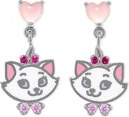 Girls Crew Disney Aristocats Marie Dangle Earrings