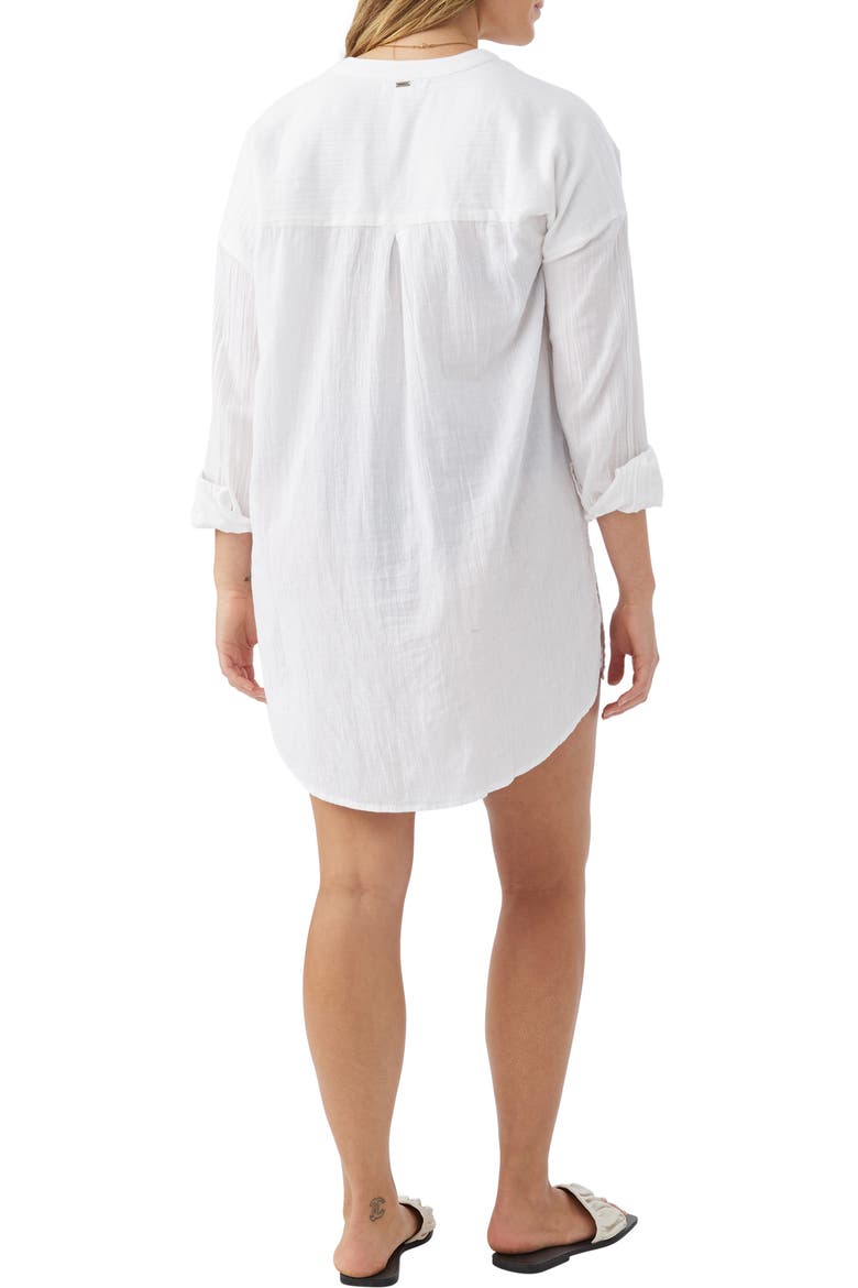 Belizin Swim Cover-Up, Alternate, color, WHITE