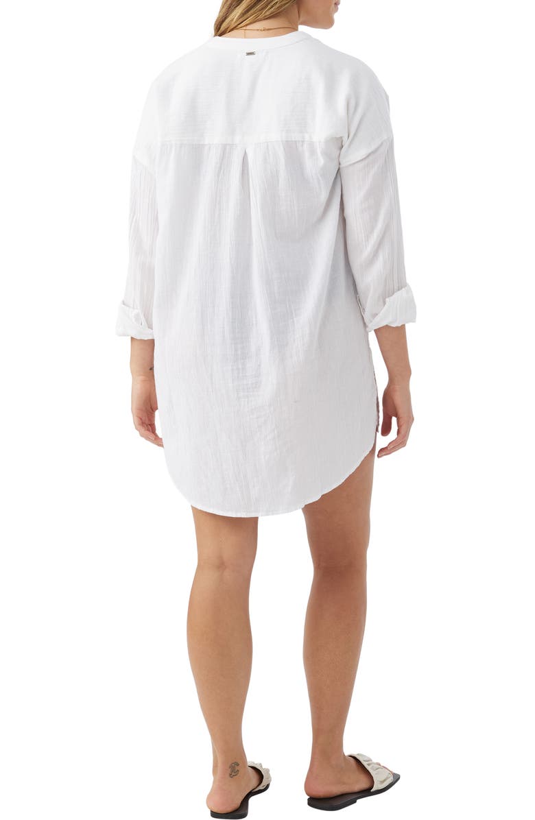O'Neill Belizin Swim Cover-Up, Alternate, color, White
