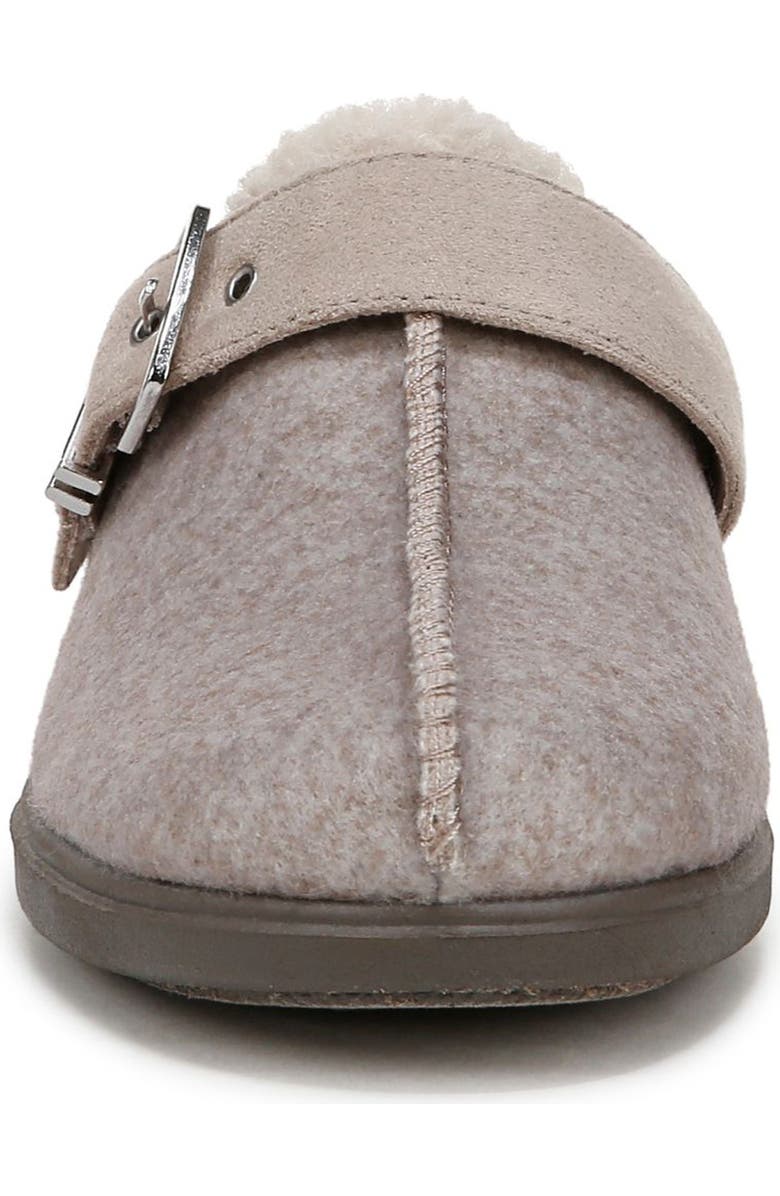 BZees Eternity Faux Shearling Clog, Alternate, color, Beige