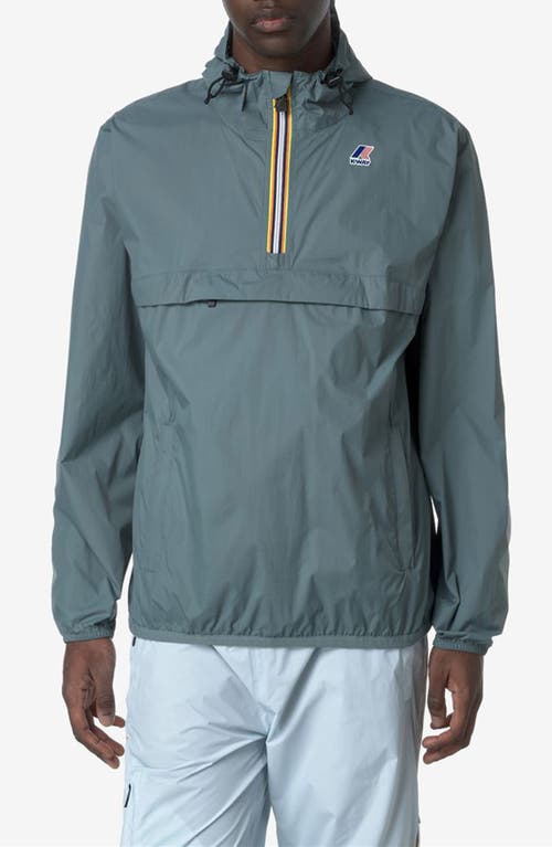K-Way Le Vrai 4.0 Leon Water Repellent Anorak in Green Iron  product