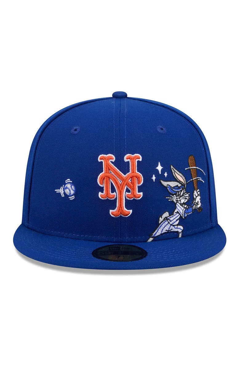 New Era Men's New Era Royal New York Mets Looney Tunes Bugs Bunny 59FIFTY Fitted Hat, Alternate, color,