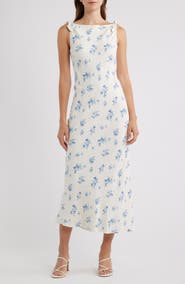 Reformation Sorrel Floral Midi Dress