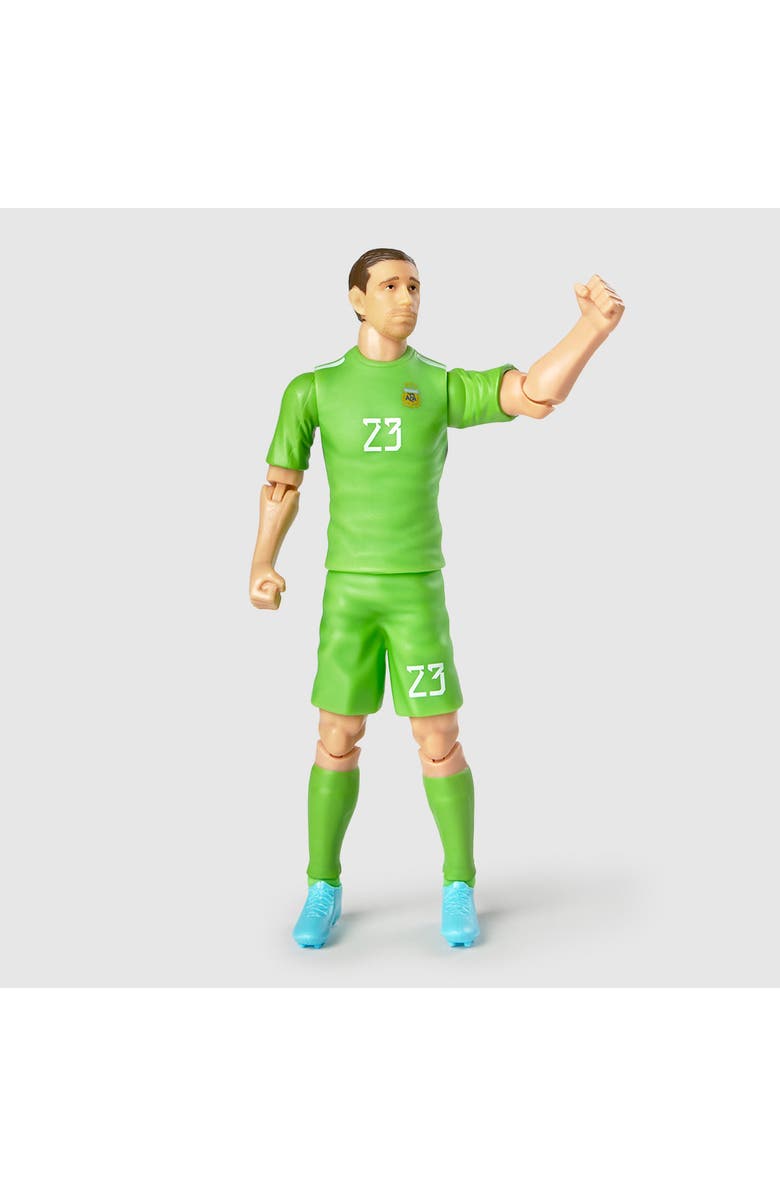 Banbo Toys SOCKERS Argentina AFA Emiliano Martinez 8" Collectible Soccer Action Figure, Alternate, color, Blue