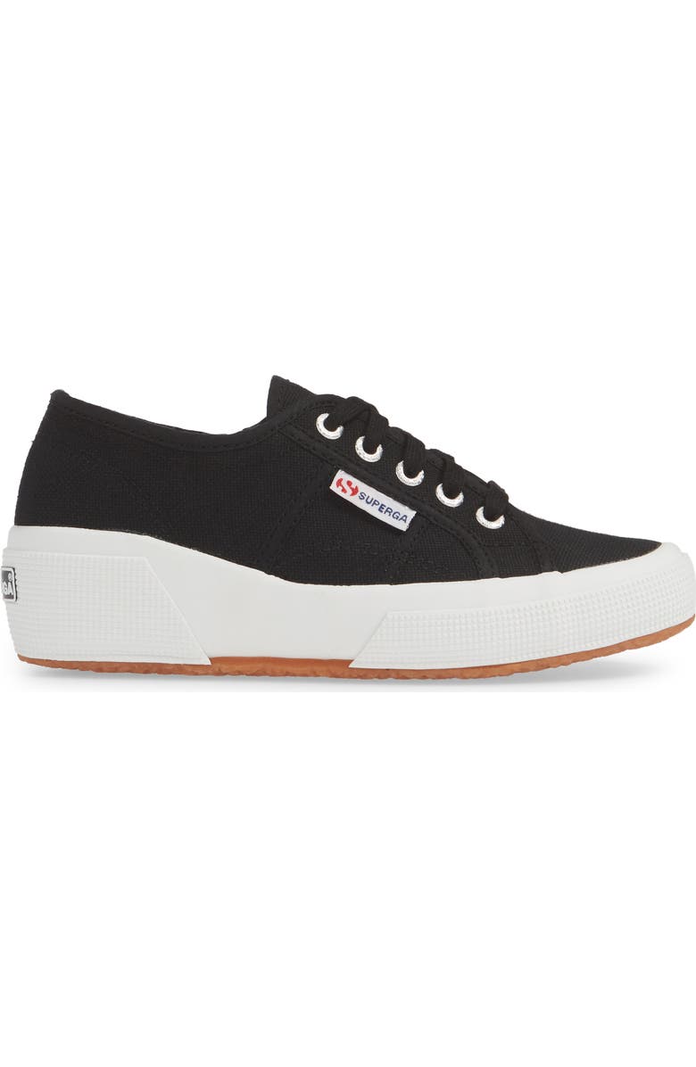 Superga 'Linea' Wedge Sneaker, Alternate, color,