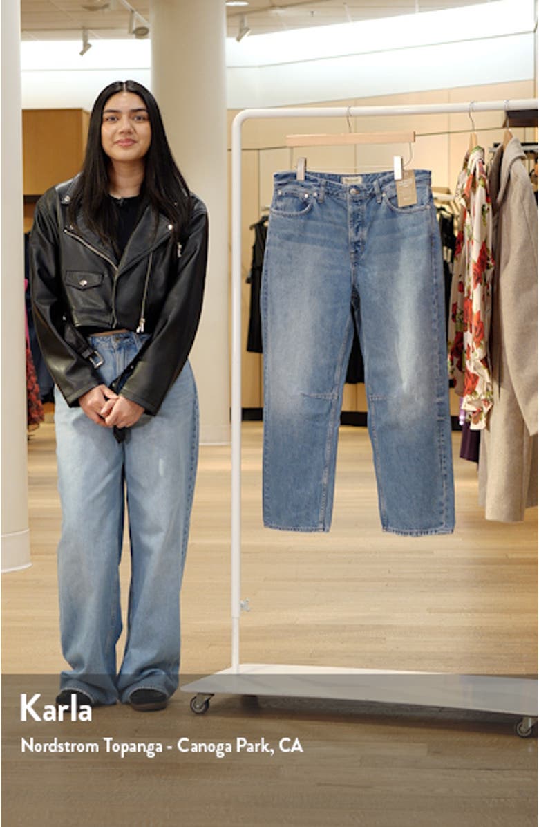 The Darted Barrel Leg Jeans, sales video thumbnail
