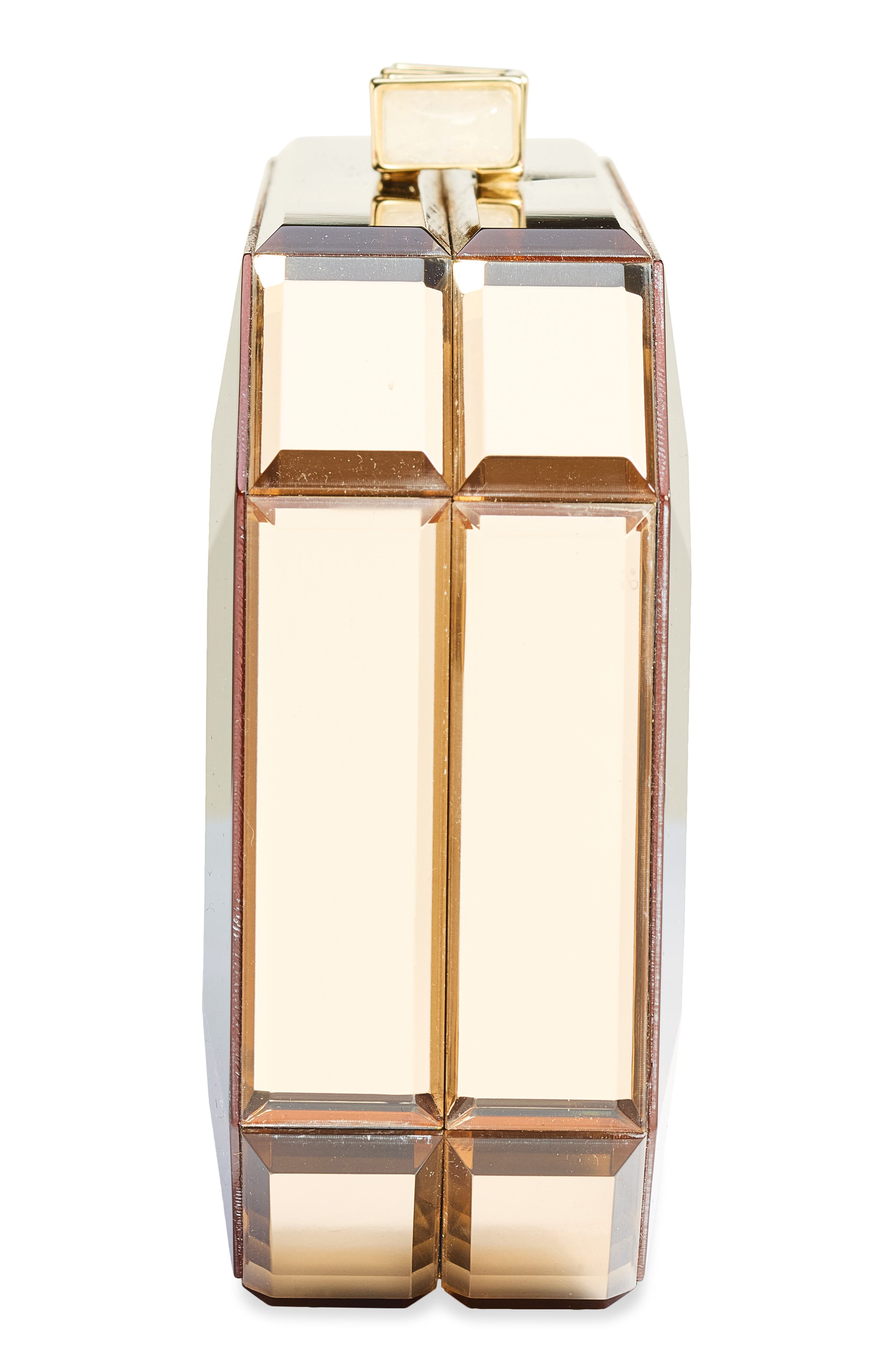Faye Reflection Clutch, Alternate, color, CHAMPAGNE CHAMPAGNE