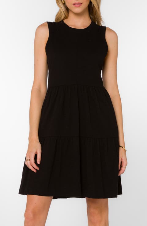 Sleeveless Tiered Minidress