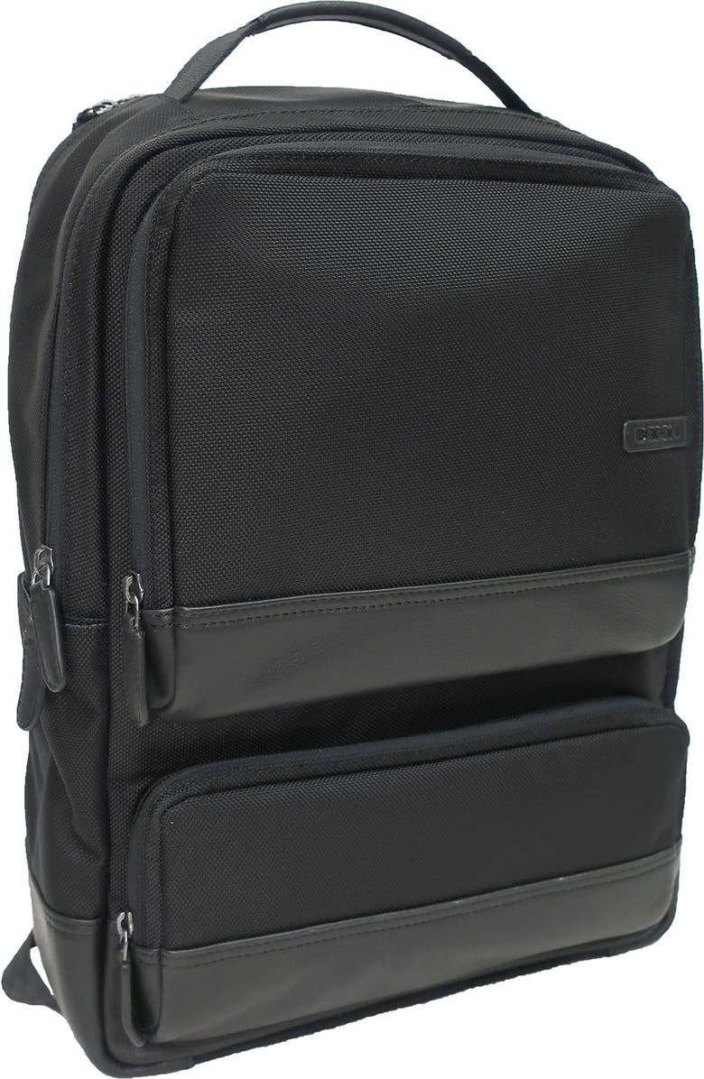 BOCONI Ballistic Nylon Laptop Backpack, Main, color,
