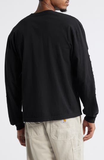 Impact Staff Long Sleeve Cotton Graphic T-Shirt