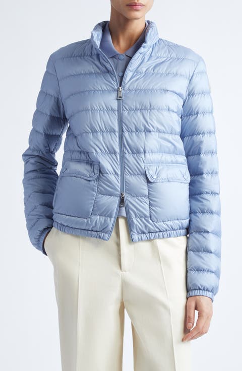 ジャケット MONCLER Woman Jacket Blue K10931A00059598H9 778 Moncler Genius - MONCLER MAYA 70 JACKET - Hooded short down
