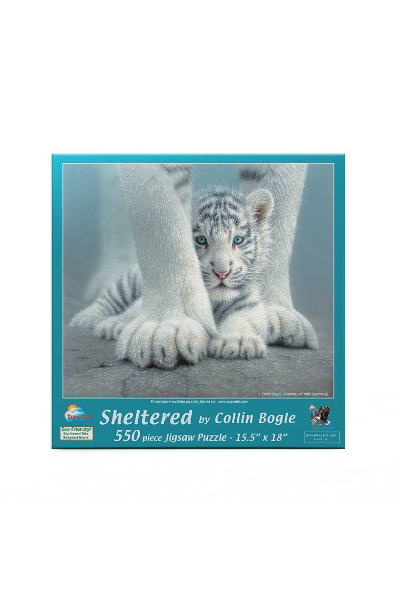 Sunsout Sheltered 550 piece Jigsaw Puzzle for Adults, Alternate, color, Multicolor