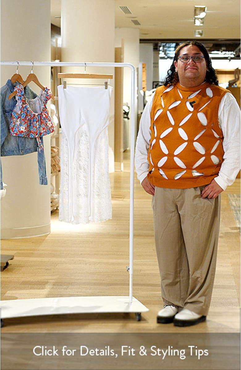 Lisa Lace Midi Skirt, sales video thumbnail