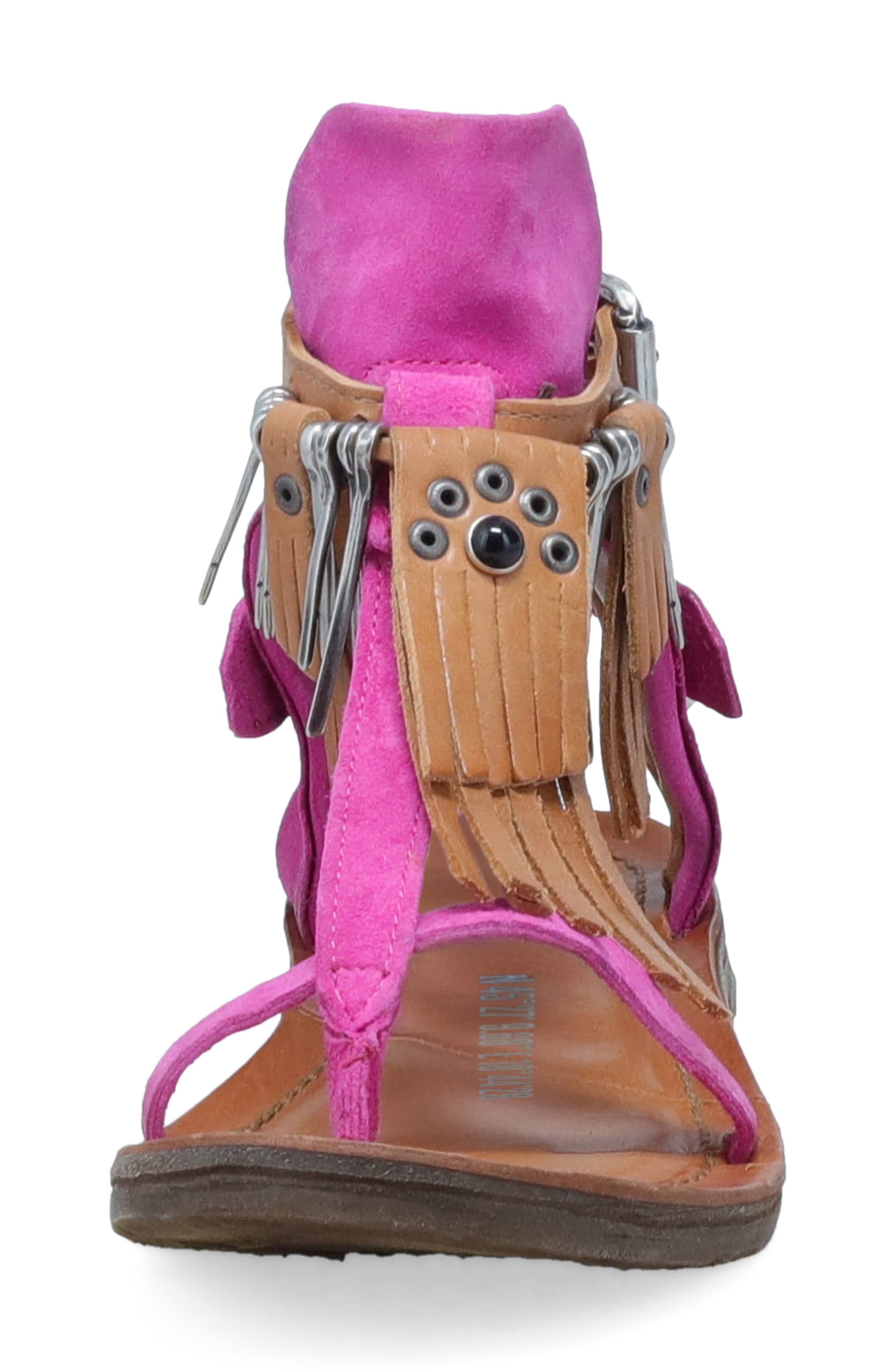 Raleigh Ankle Strap Sandal, Alternate, color, PINK