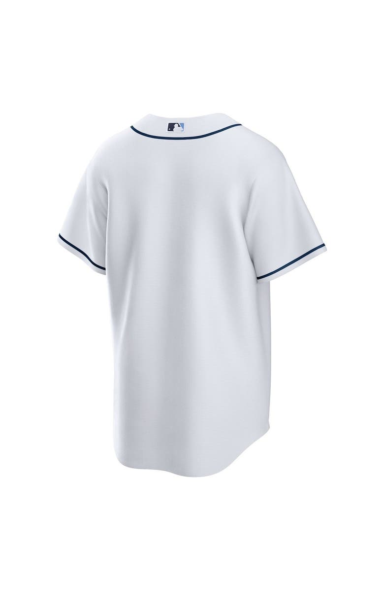 Nike Men's Nike White Tampa Bay Rays Home Replica Team Jersey, Alternate, color, 