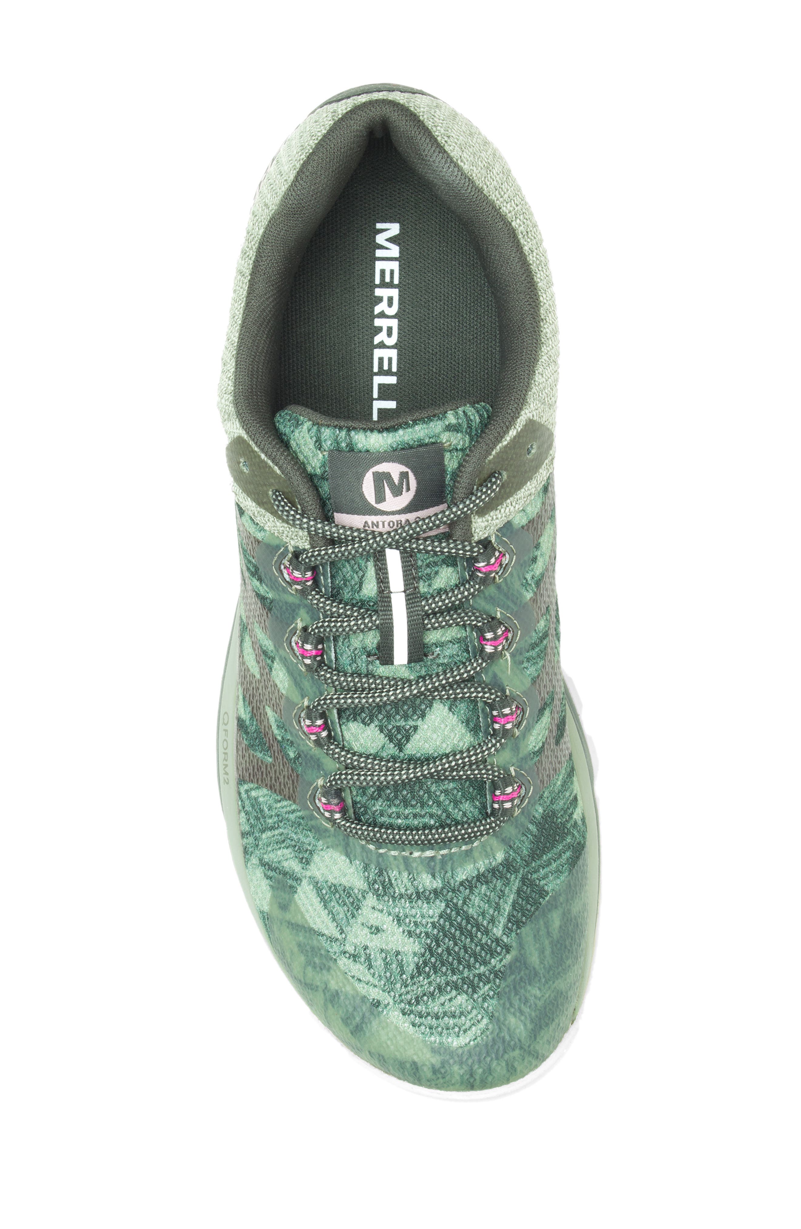Merrell Antora 2 Trail Running Shoe, Alternate, color, Tea