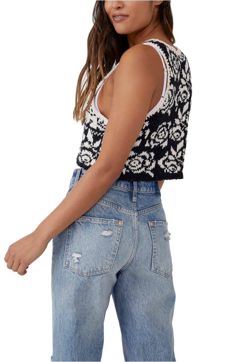 Free People Rosie Crop Sweater Tank, Alternate, color, 